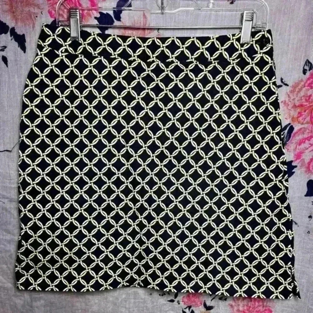 Ep Pro Golf Skort Skirt BLK Chain Geometric
Print UPF 50 Women’s Size 10 - Picture 1 of 6